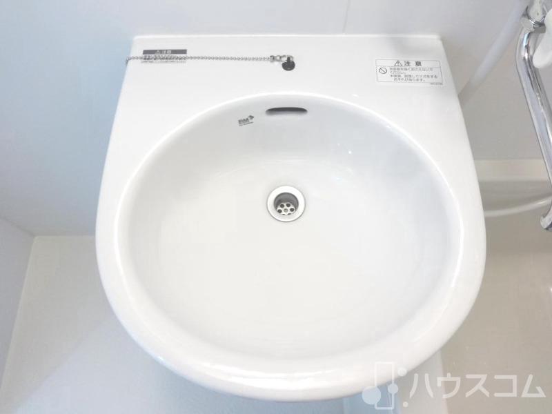 洗面設備　独立タイプではありませんが・・。