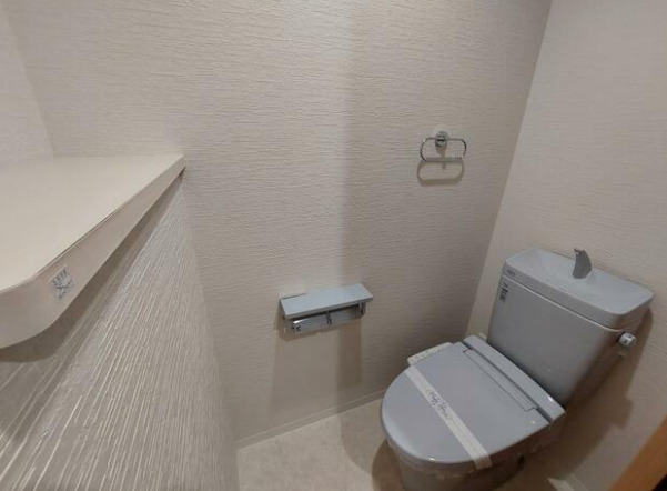 仙台市地下鉄東西線 連坊駅 徒歩10分 9階建 築4年のトイレ写真