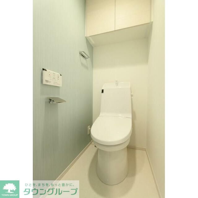 トイレ　同じ間取りの別部屋写真
