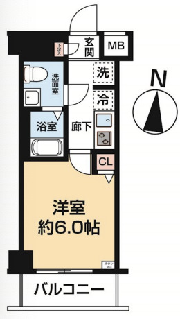 GENOVIAお花茶屋IIskygardenの間取り写真