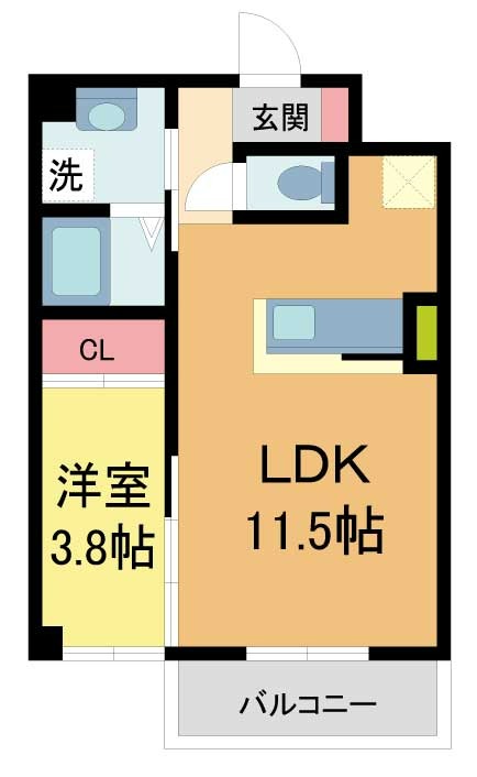 伊丹市中央4丁目PJの間取り写真