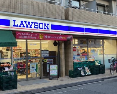 コンビニ　ローソン 巣鴨江戸橋通店（コンビニ）まで120m