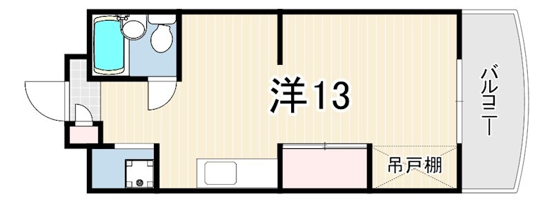 マンション和光の間取り写真