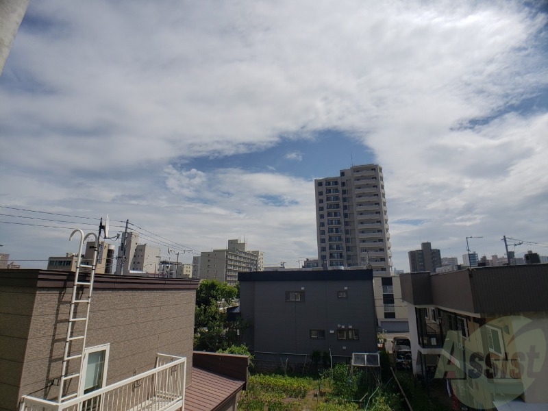 眺望　眺望です。高い建物がなくて見晴らしがよいですね！