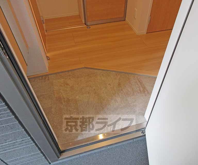 玄関　オシャレな大理石風・
