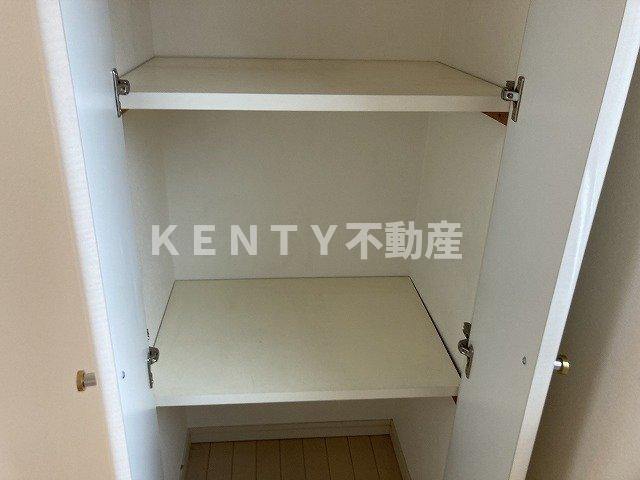 収納　専用の収納スペースです