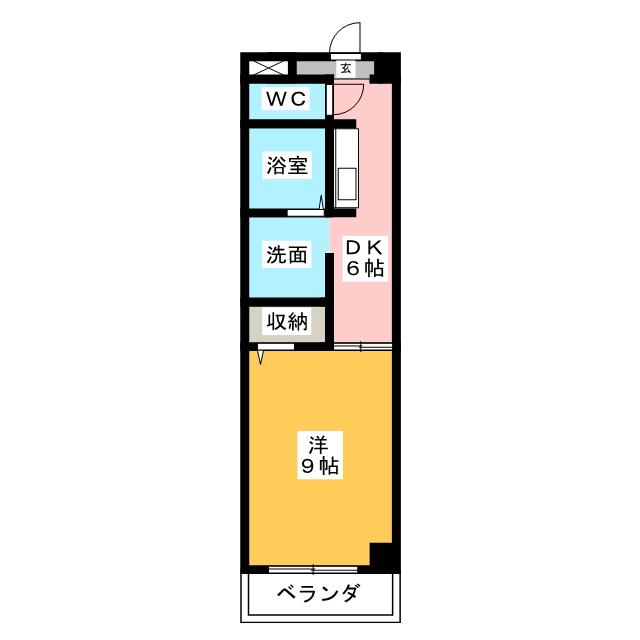 セレッソ千成の間取り