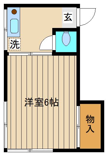 桜荘の間取り