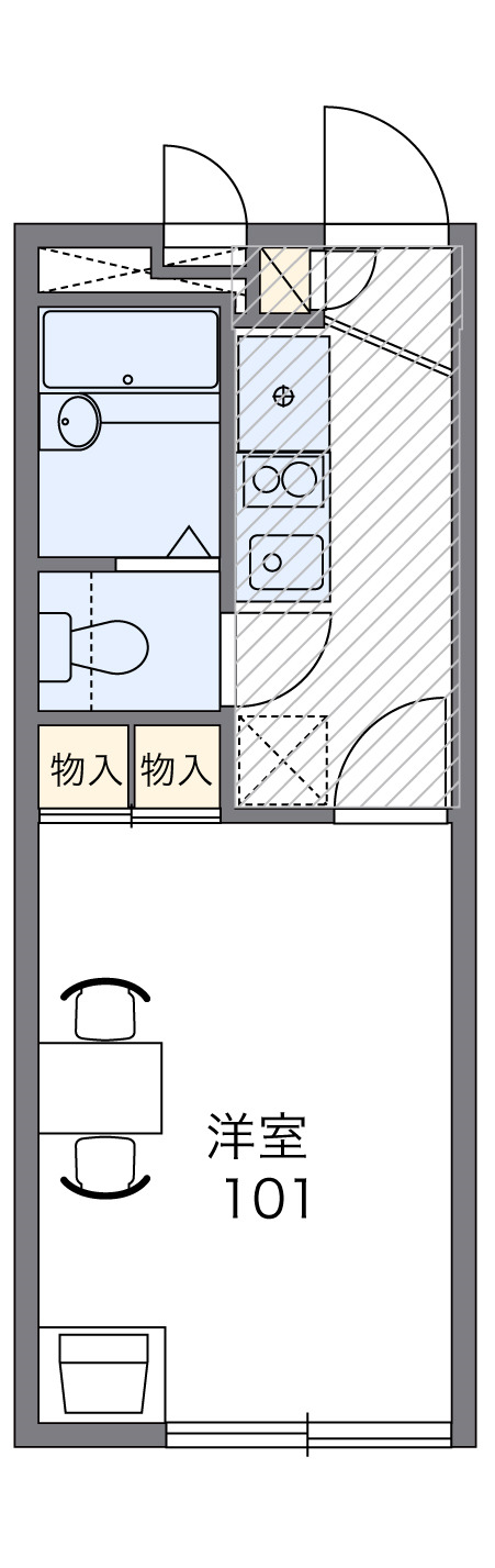トラオムの間取り
