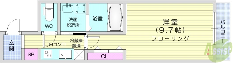 カルムコトーの間取り