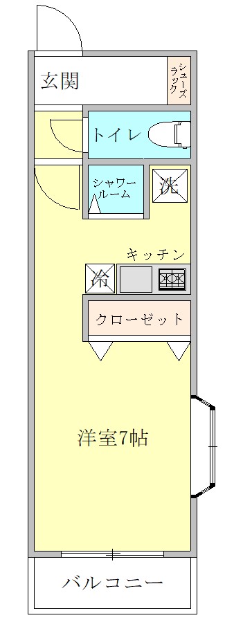 ユーハウスの間取り