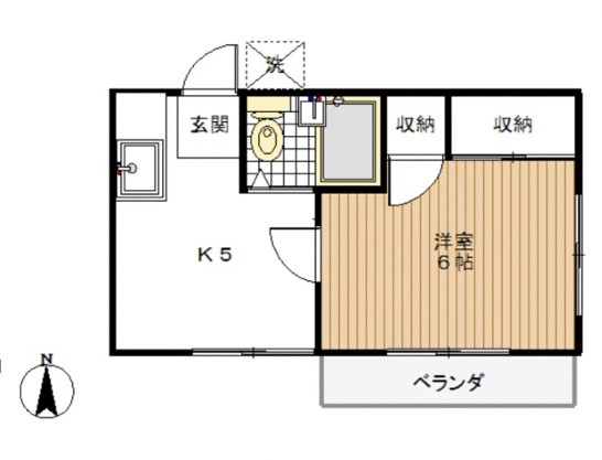 ハウスタイシンの間取り