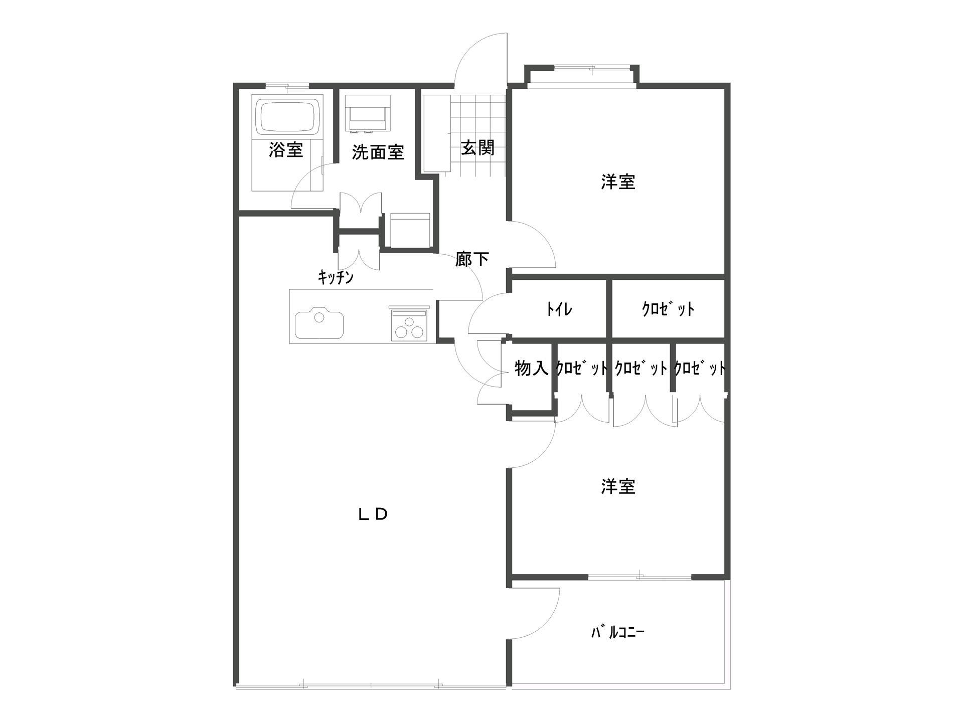 本町壱番館の間取り