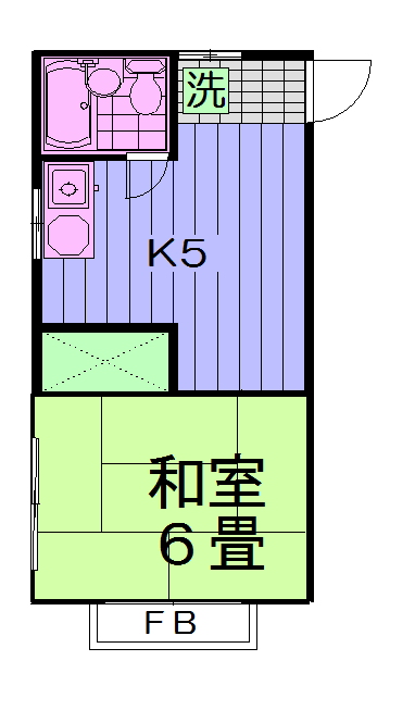 ルージュ上井草の間取り