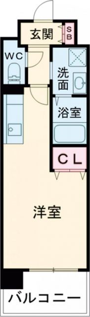 レブリアント鳥栖の間取り