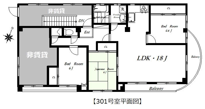 【リエス川越南古谷の間取り】