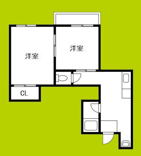 コンラッド深江橋の間取り