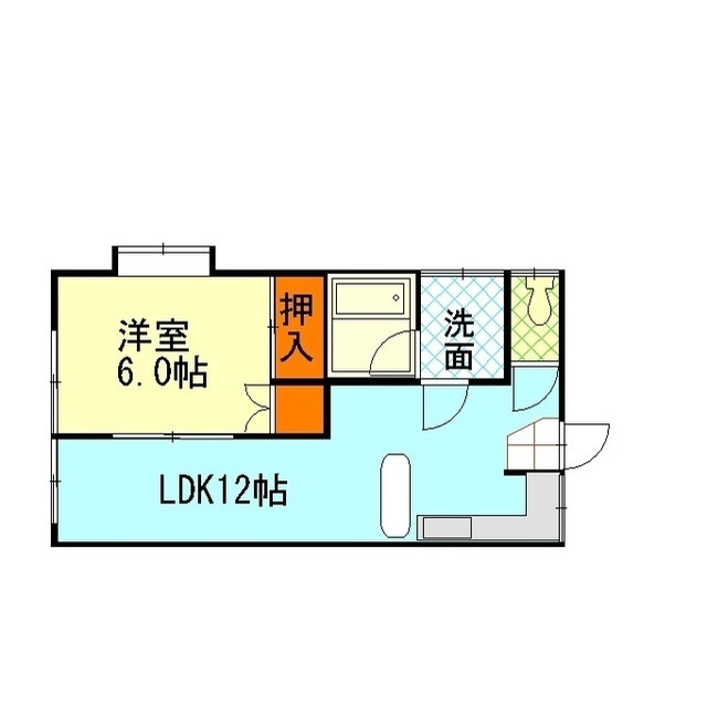 【スカイハイツの間取り】