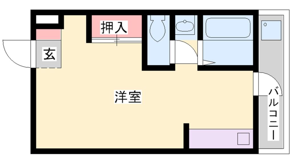 シャトー尾上の間取り