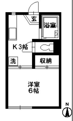 エクセルハイツの間取り