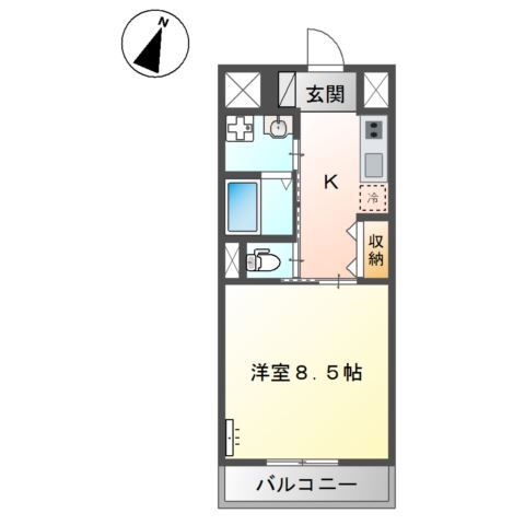 Ｐａｒｋ　Ｔｅｒｒａｃｅ　中園の間取り