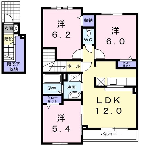 ジェルメ・Ｎの間取り