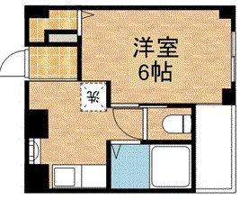 【神戸市灘区六甲台町のマンションの間取り】