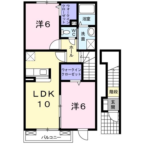 シェーネ・プラシードの間取り