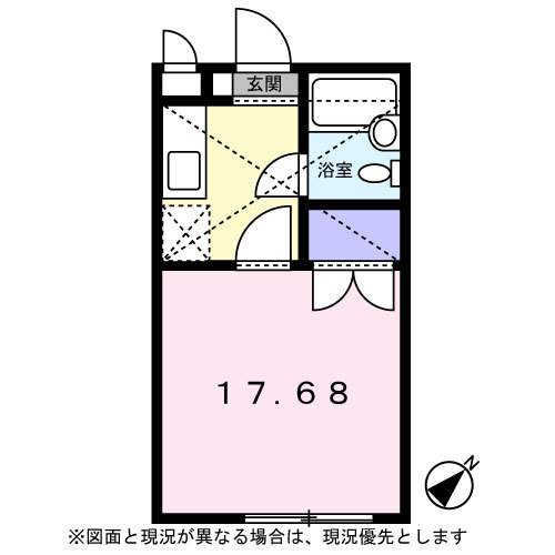 フジパレス深谷五番館の間取り