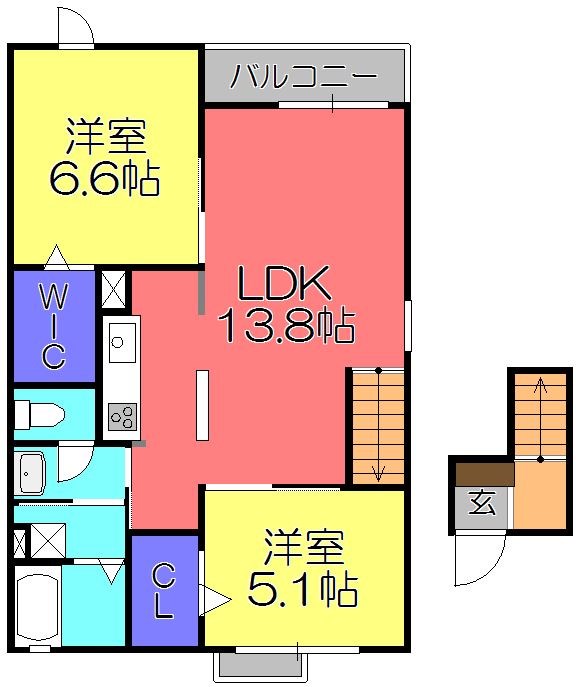 カモミールの間取り