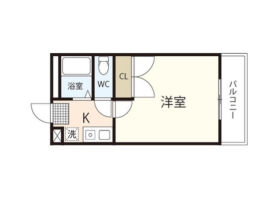 レオパレスポラールの間取り