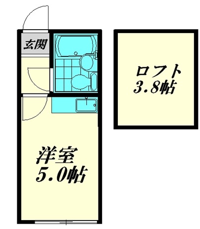 プラザフジの間取り