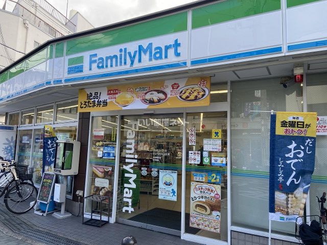 【東大阪市喜里川町のアパートのコンビニ】