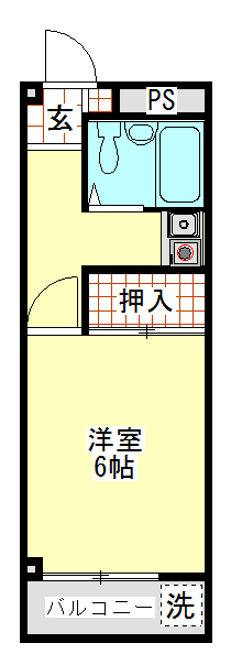 ホワイトヴィラ宮川の間取り