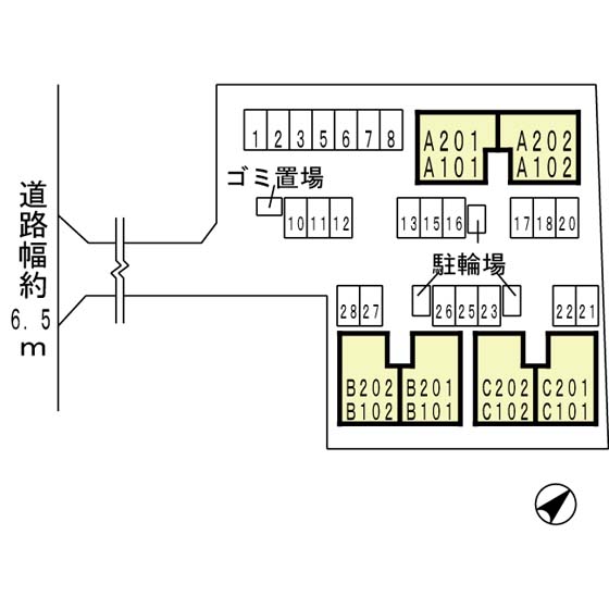 【リビングタウン堅田　Ｂ棟のその他】