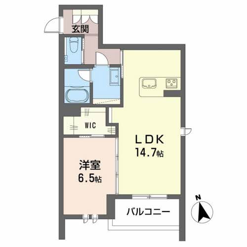 シャーメゾンプレミアス大津の間取り