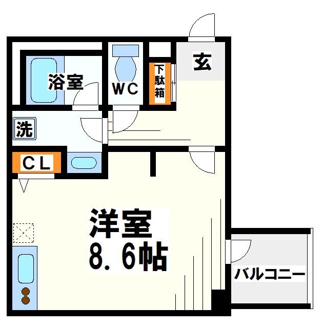 BPRレジデンス仙川の間取り