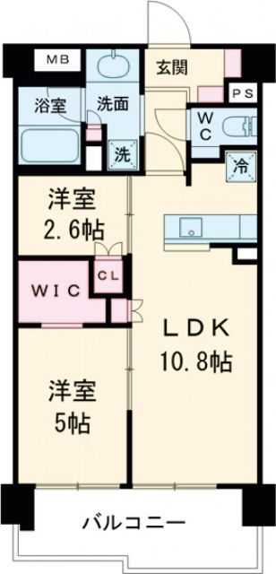 ブランシエスタ西馬込の間取り