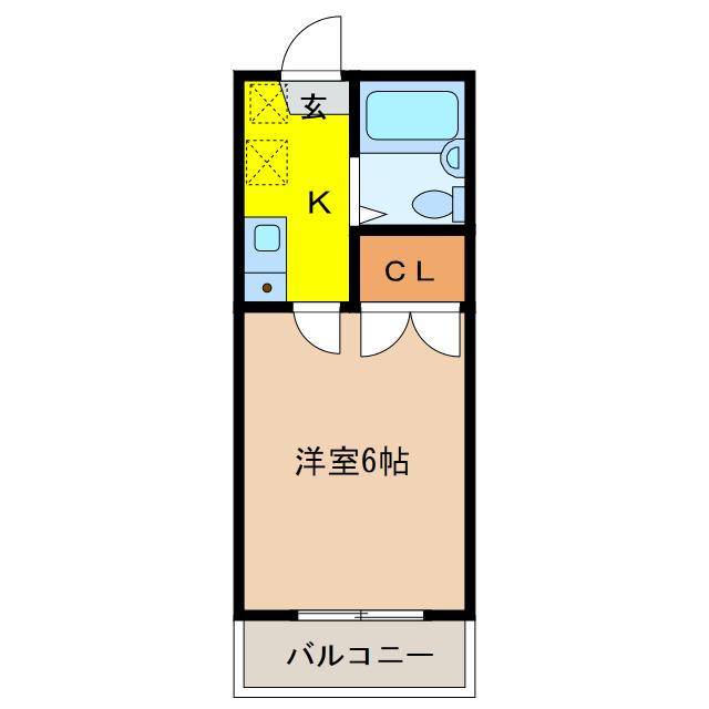 メゾンドシャトンの間取り