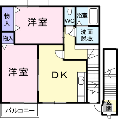 アトラスＤの間取り