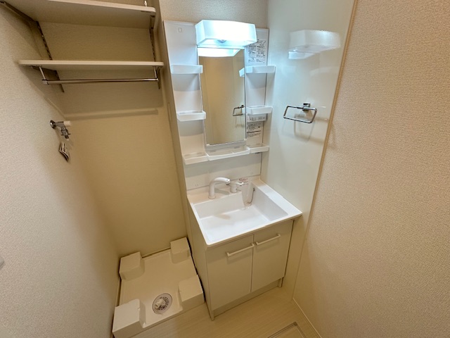 洗面設備　新築の為イメージになります。