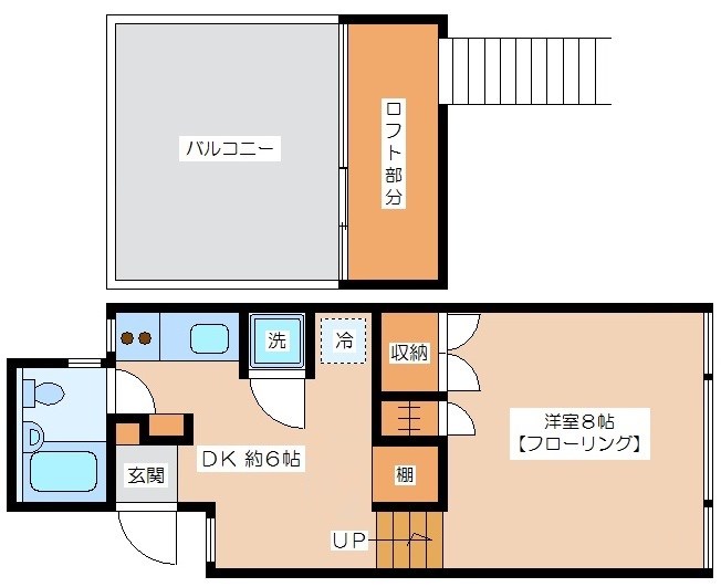 カーサ・ボラールの間取り