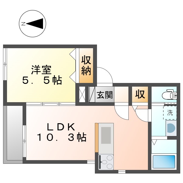 マモール川崎都町の間取り