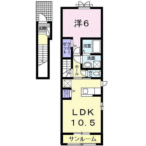 ジュネスの間取り