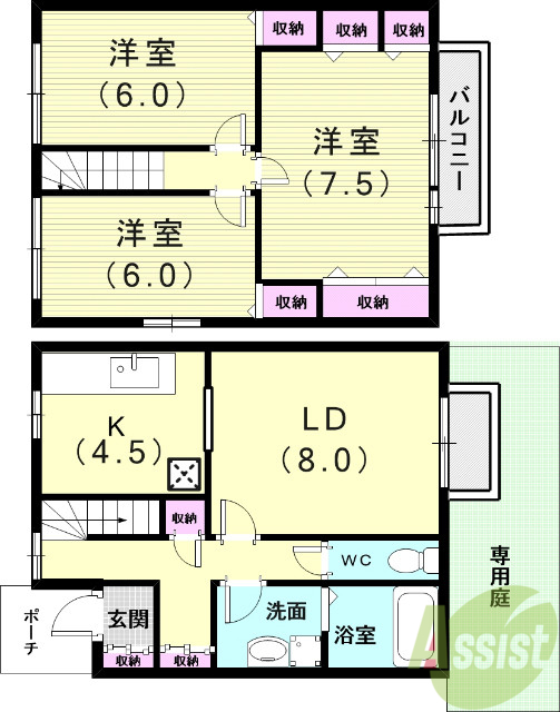 【神戸市西区白水のその他の間取り】