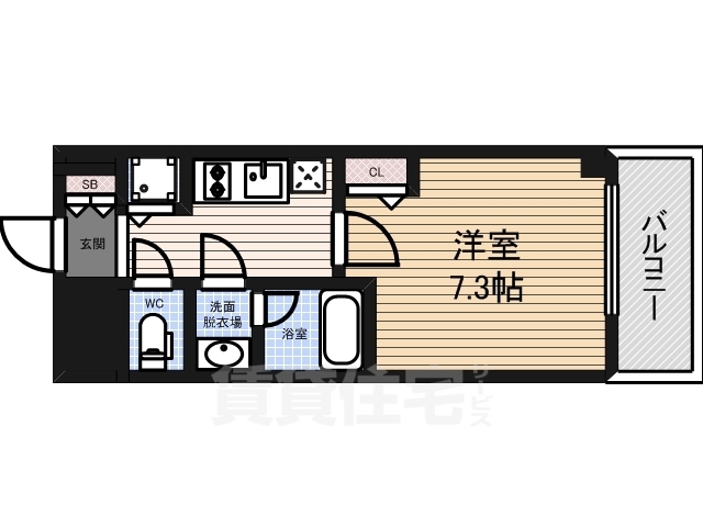 セイワパレス丸の内駅前プレミアの間取り