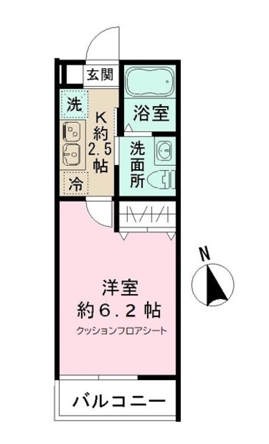 メゾンドアルクの間取り