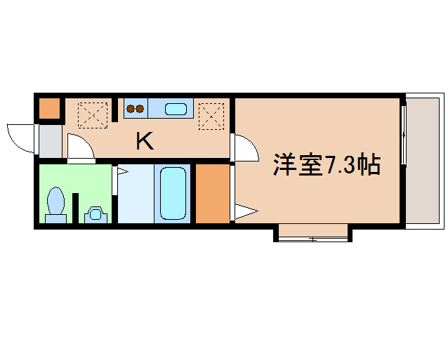 セピアコート深草の間取り