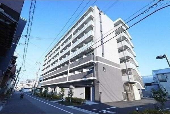 【大阪市西淀川区御幣島のマンションの建物外観】