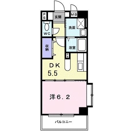 ピュア　ステージ鎌倉の間取り